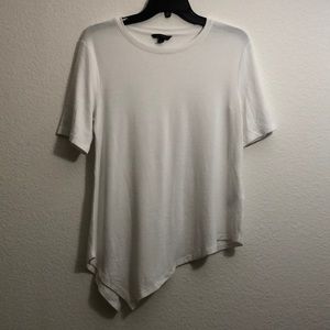 Asymmetric hem banana republic t-shirt